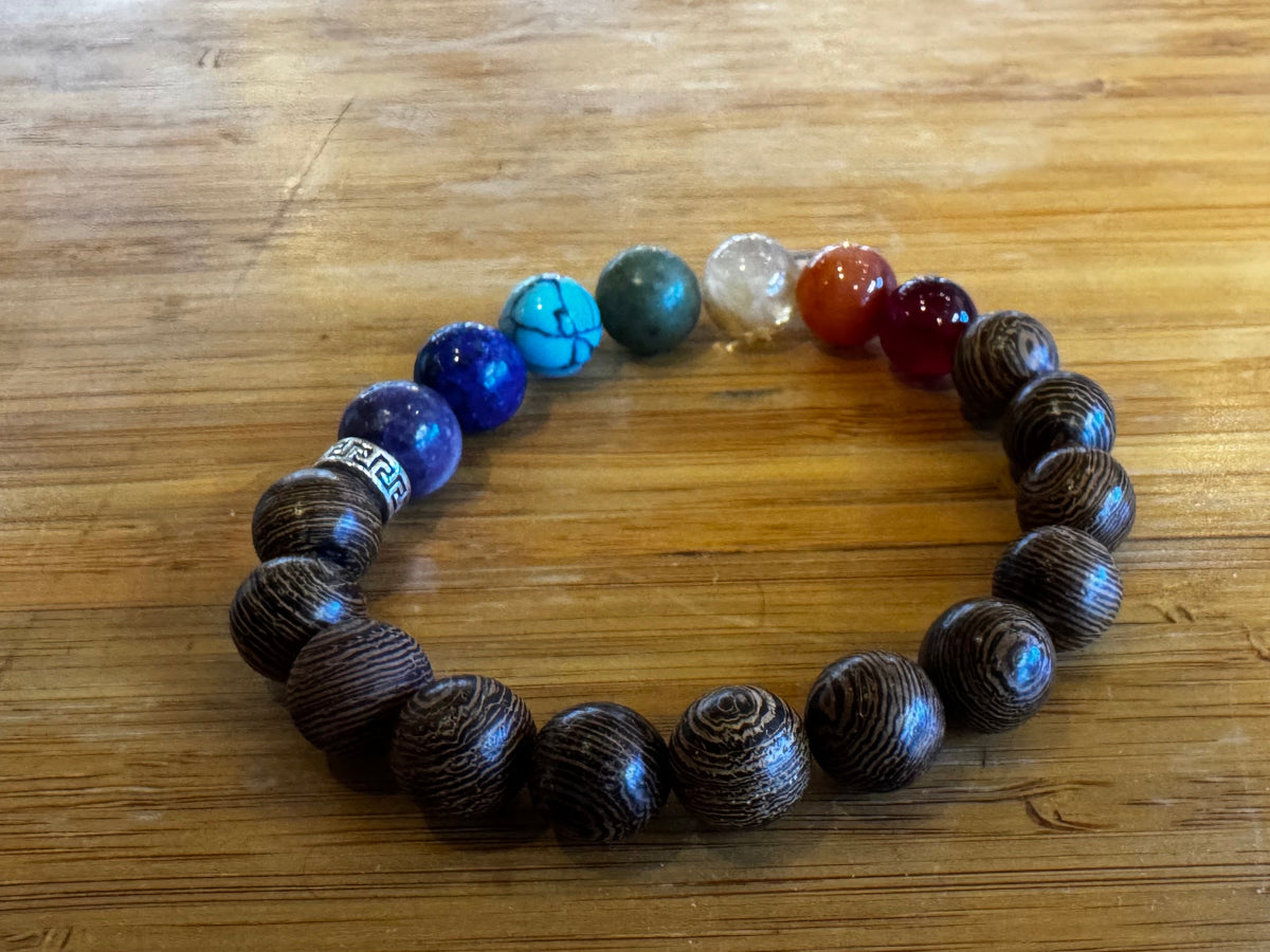 Wooden Chakra Balance Mix