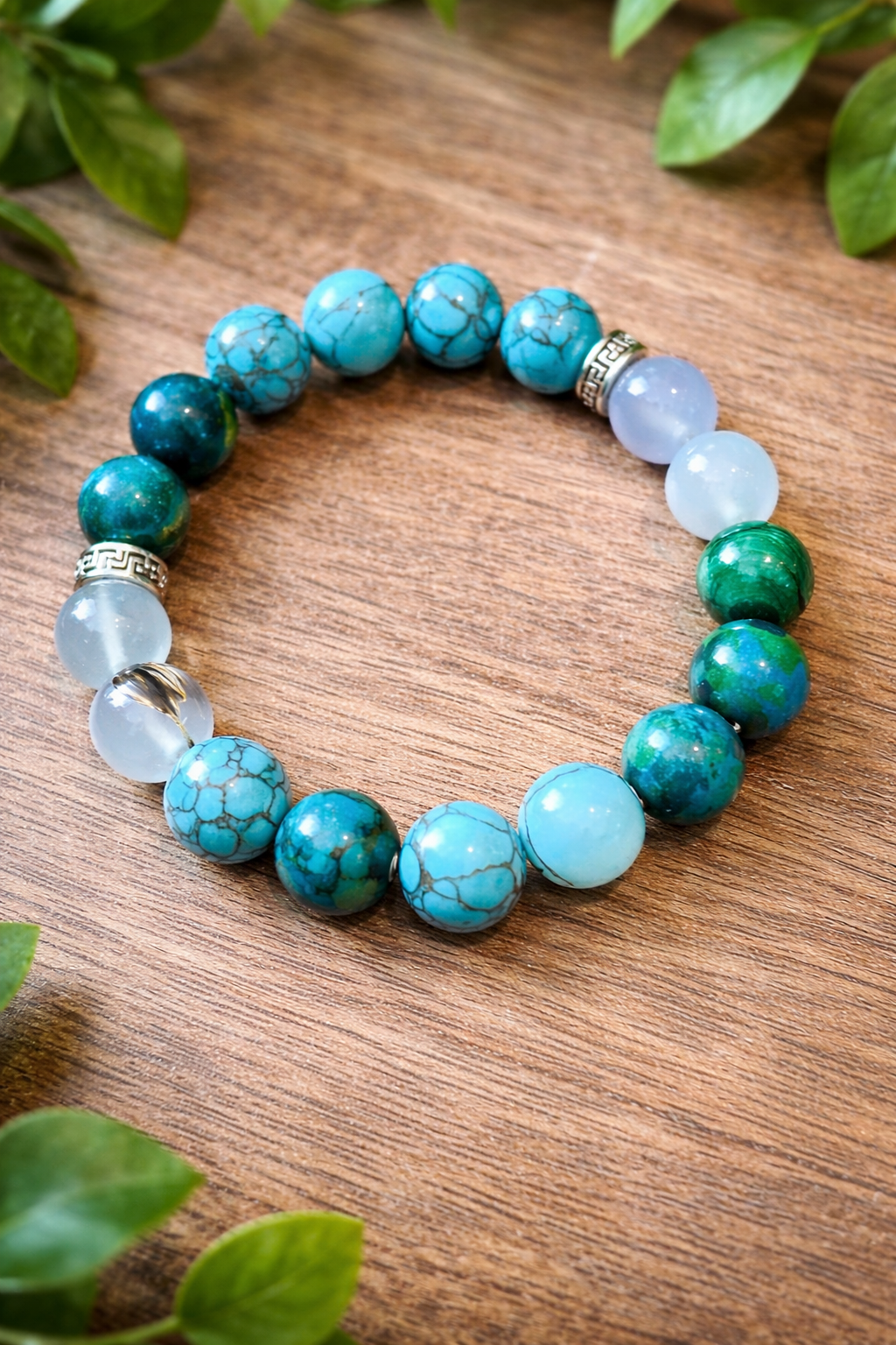Malachite + Chrysocolla + Turquoise mix