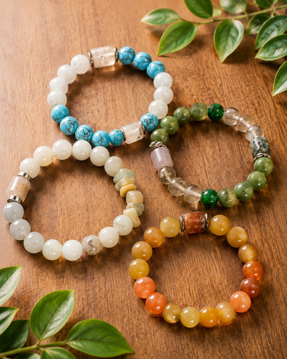 Flower Agate Mix