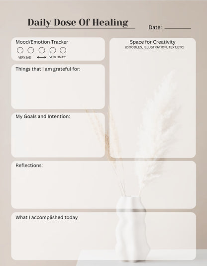 Healing Girl Experience Journal - Digital Download 2.0