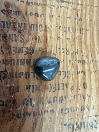 Hematite Meditation Stone